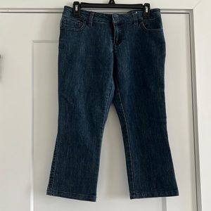 Gently worn cropped jeans size 6 from The Limited